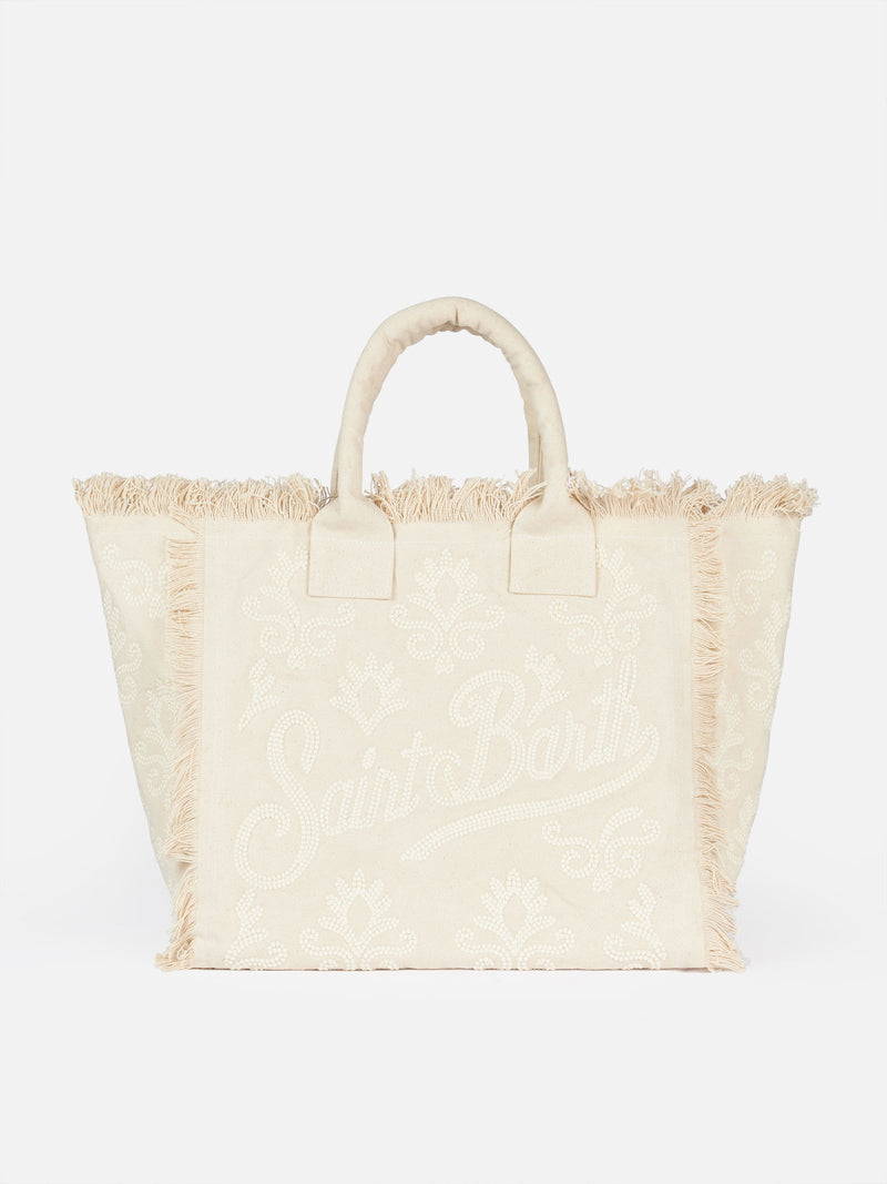 Vanity Rug white tote bag