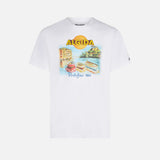 Herren-T-Shirt aus Baumwolle mit Algida Portofino-Aufdruck | ALGIDA® SONDEREDITION
