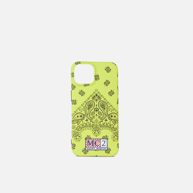 Cover for iPhone 13 / 14 with bandanna print