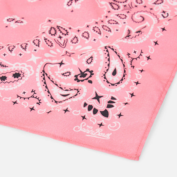 Foulard bandana rosa