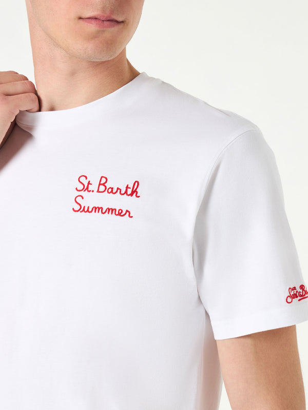 Herren-T-Shirt aus Baumwolle mit Simpson-Familienaufdruck | DIE SIMPSON-SONDERAUSGABE