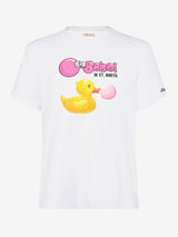 Man cotton t-shirt with ducky Big Babol print | BIG BABOL® SPECIAL EDITION