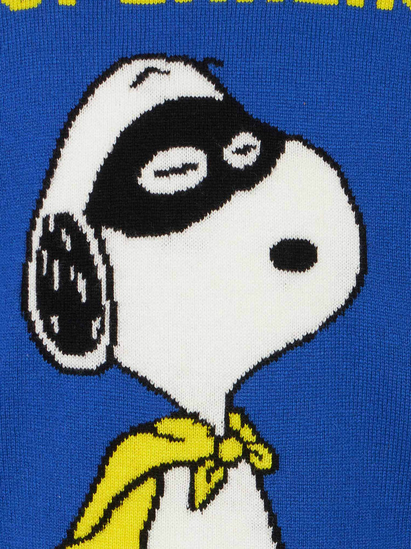 Boy blue sweater Snoopy Superhero print | SNOOPY - PEANUTS™ SPECIAL EDITION