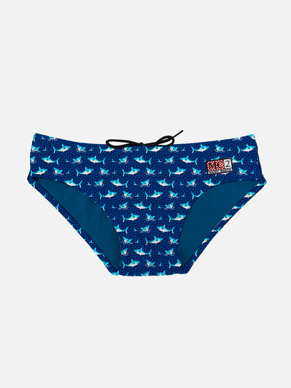 Micro Sharks Boy Swim Briefs