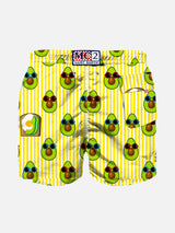 Avocado print Boy swim shorts