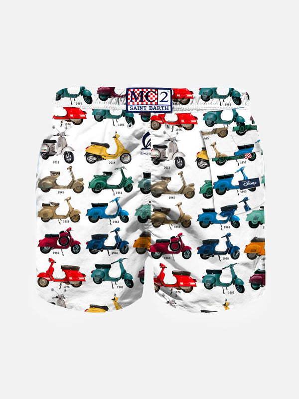 Vespa® print boy swim shorts | Vespa® Special Edition