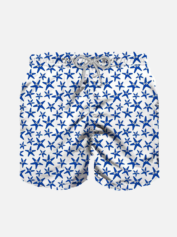 Boy swim shorts with starfish