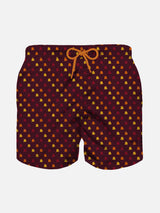 Boy swim shorts with AS Roma print | AS ROMA SPECIAL EDITION