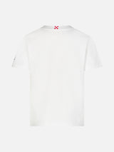T-shirt da bambino in cotone con stampa frontale Capri La dolce Vita