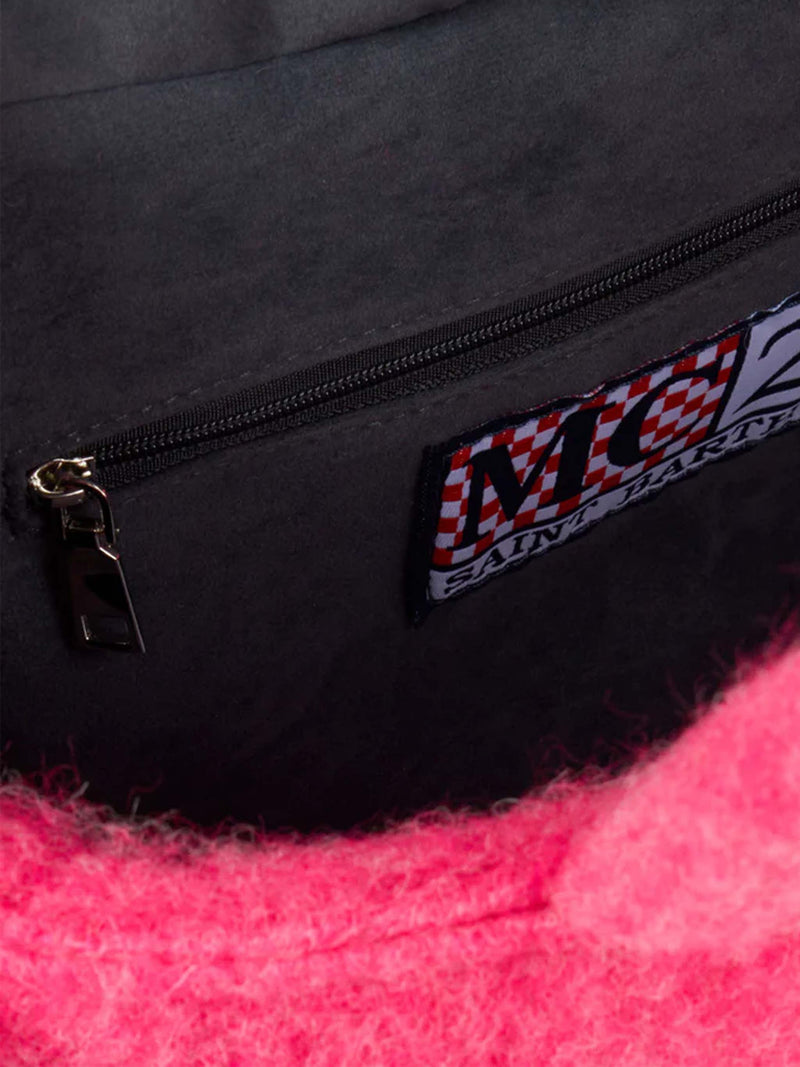 Colette blanket fluo pink handbag