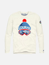 T-shirt da ragazzo affusolata ski Courma