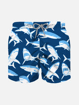 Costume da bagno bambino stampa squalo