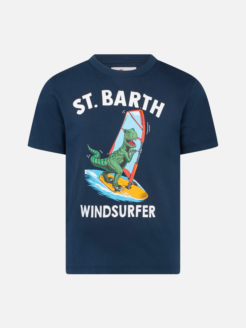 Baumwoll-T-Shirt für Jungen mit Dinosaurier-Aufdruck