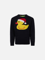 Ducky snow boy sweater