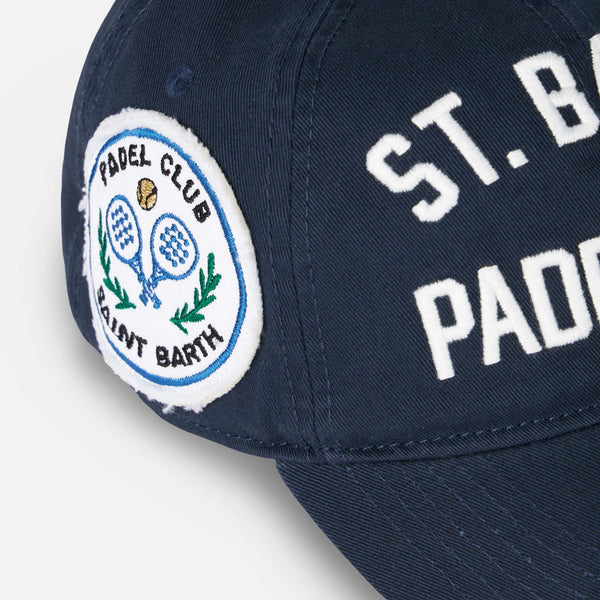 Cappello da baseball con ricamo St. Barth Padel Club