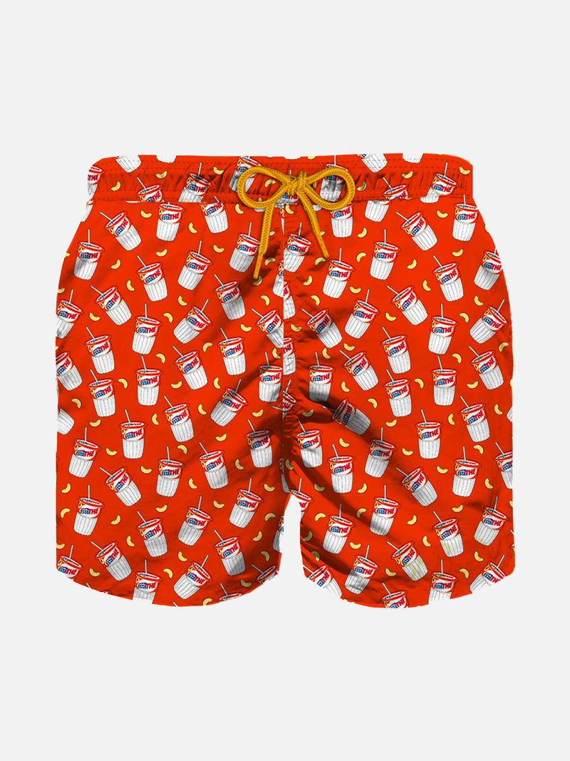 Boy swim shorts with Estathé print  | Estathé® Special Edition