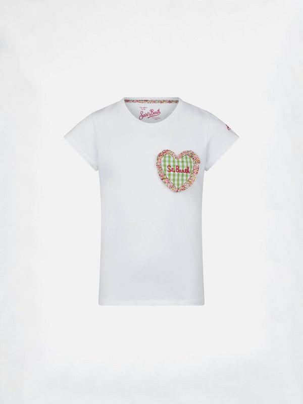 heart  girl's  t-shirt