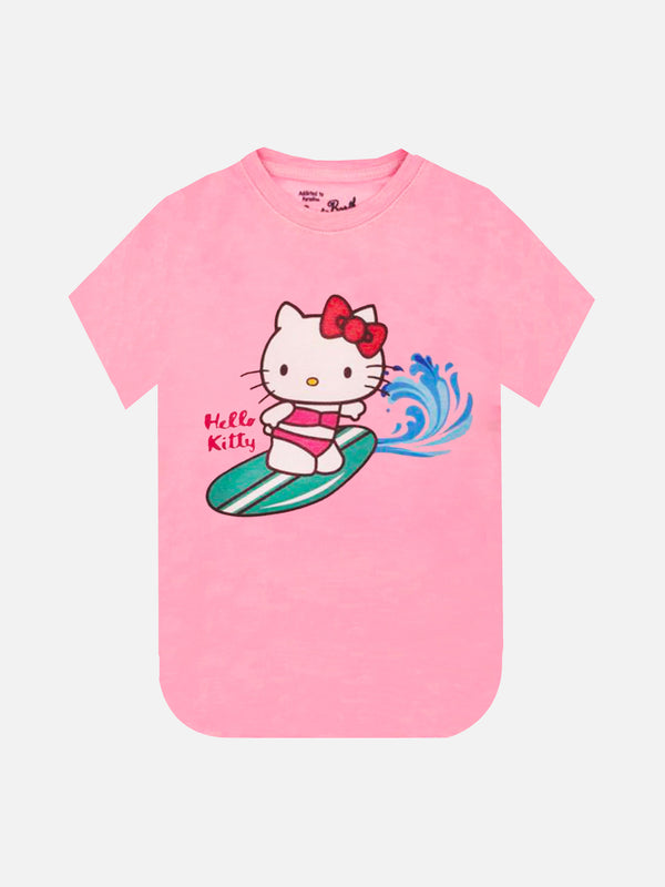 T-shirt da bambina Surfing Hello Kitty