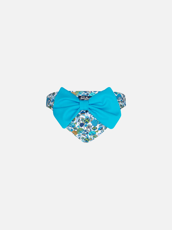 Girl swim briefs with mushroom print | Made with Liberty fabric