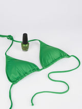 Bikini donna triangolo verde