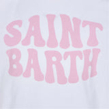 Baumwoll-T-Shirt für Mädchen mit groovigem St. Barth-Print