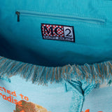 Vanity Gobelin shoulder bag with Ibiza embroidery