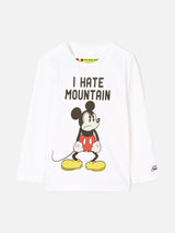 T-shirt da bambino con Topolino I hate mountain  - Disney© Special Edition