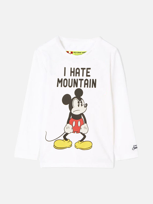 Mickey Mouse I hate mountain boy t-shirt - Disney© Special Edition