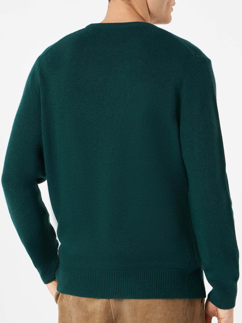 Man sweater with Il Resto è Noia print