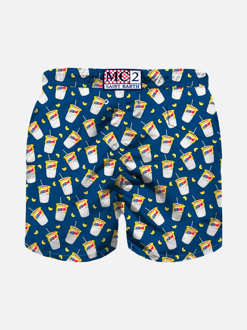 Boy swim shorts with Estathé print | Estathé® Special Edition