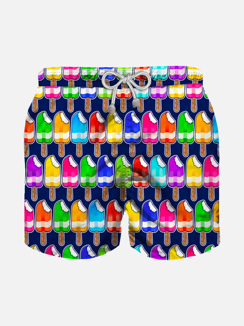 Boy swim shorts with Ice Cream Print