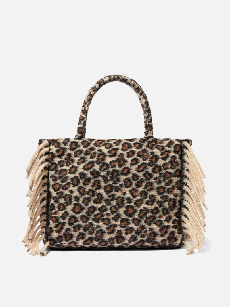 Colette blanket handbag with Animalier print