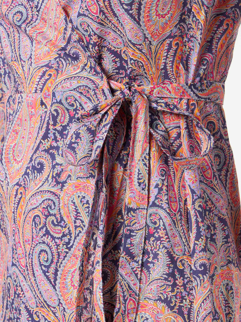 Cotton short dress Brilly with Liberty print | Made with Liberty fabric