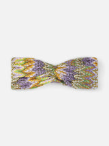 Woman lilac chevron hairband