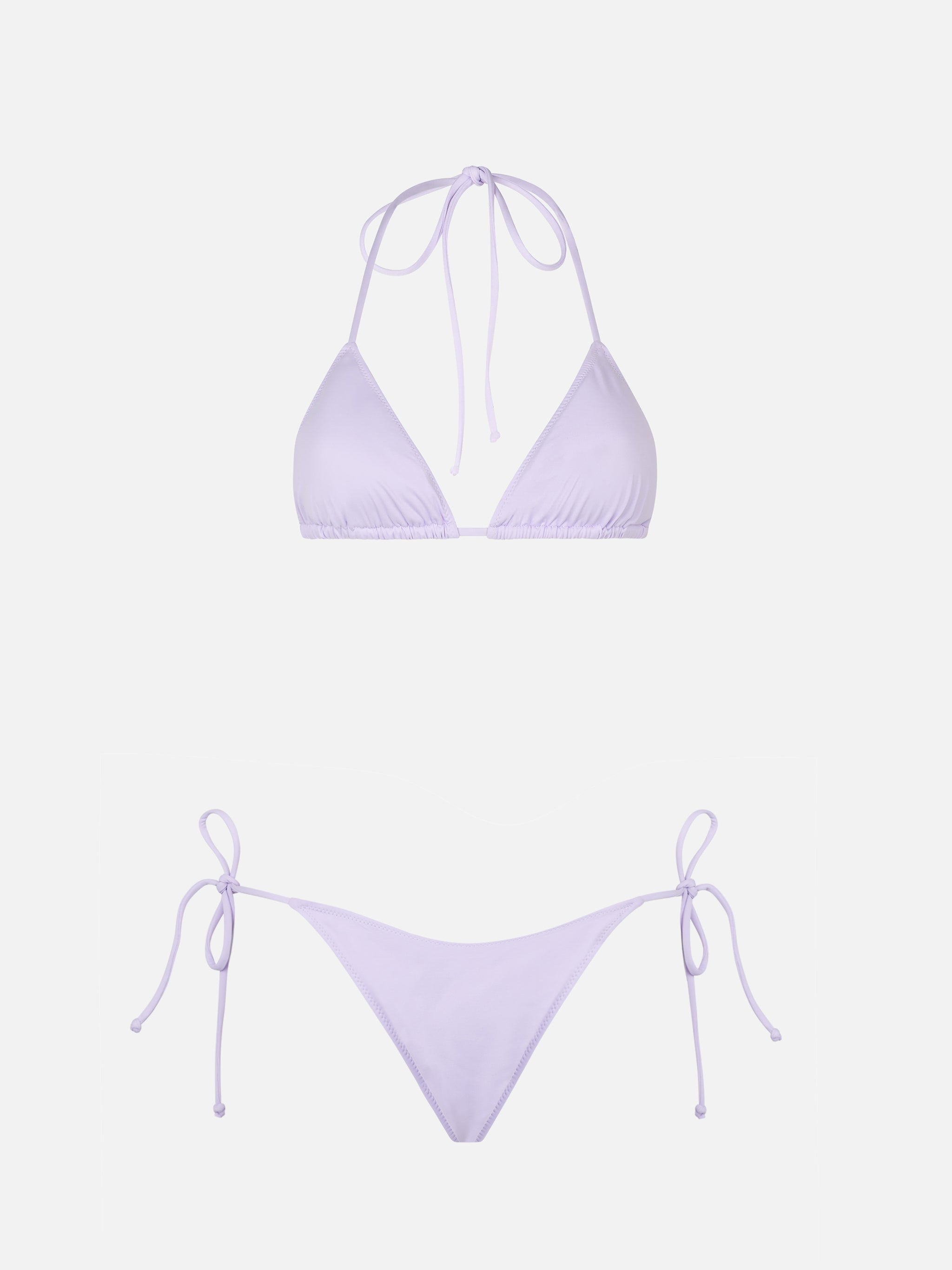 Woman lilac triangle bikini – MC2 Saint Barth