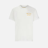 Man cotton t-shirt with Magnum Marine Saint Barth print