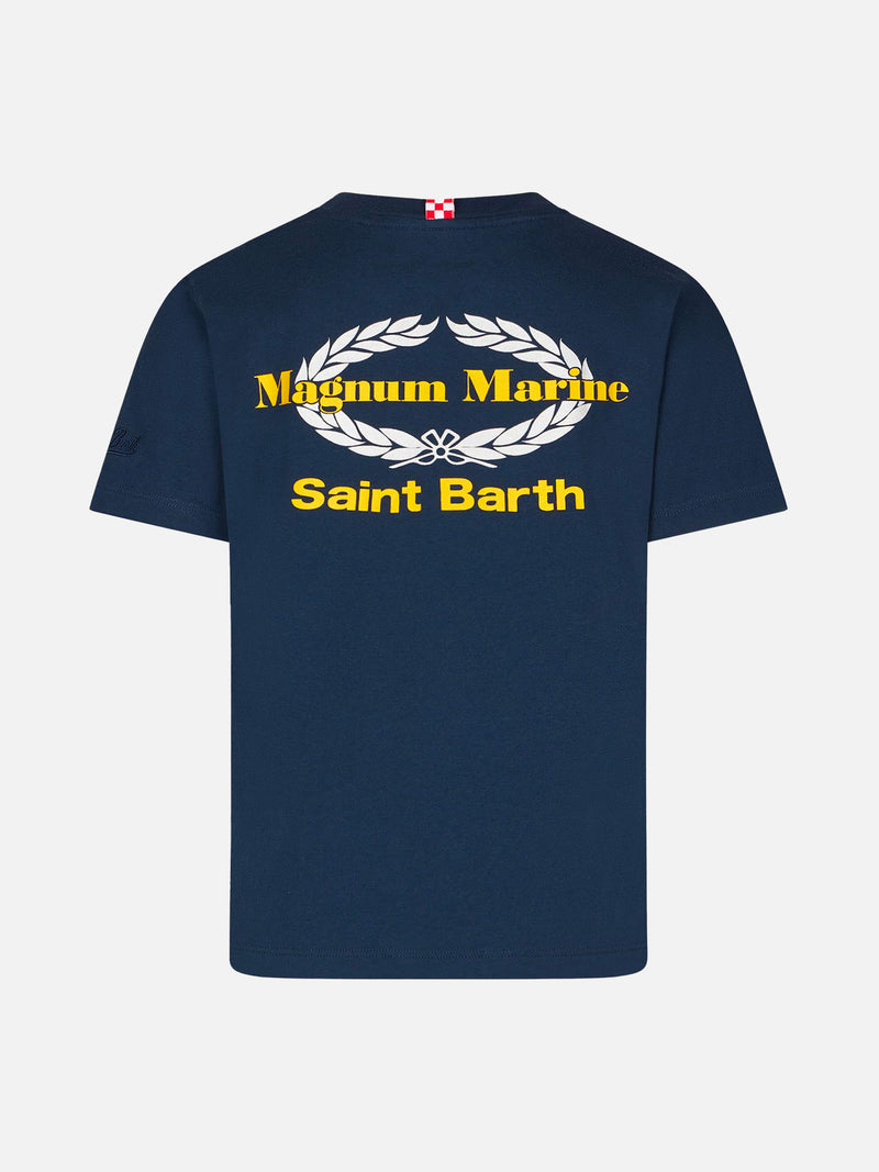 T-shirt da bambino in cotone con stampa Magnum Marine | EDIZIONE SPECIALE MAGNUM MARINE