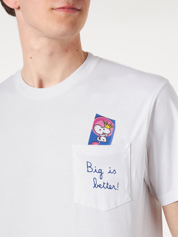 T-shirt Big Babol in cotone con ricamo| BIG BABOL® EDIZIONE SPECIALE