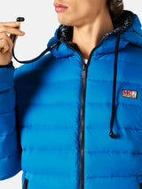 Man double face down jacket