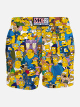 Man classic swim shorts with Simpsons print | THE SIMPSONS SPECIAL EDITION