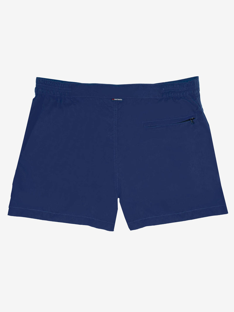 Navy blue man swim shorts