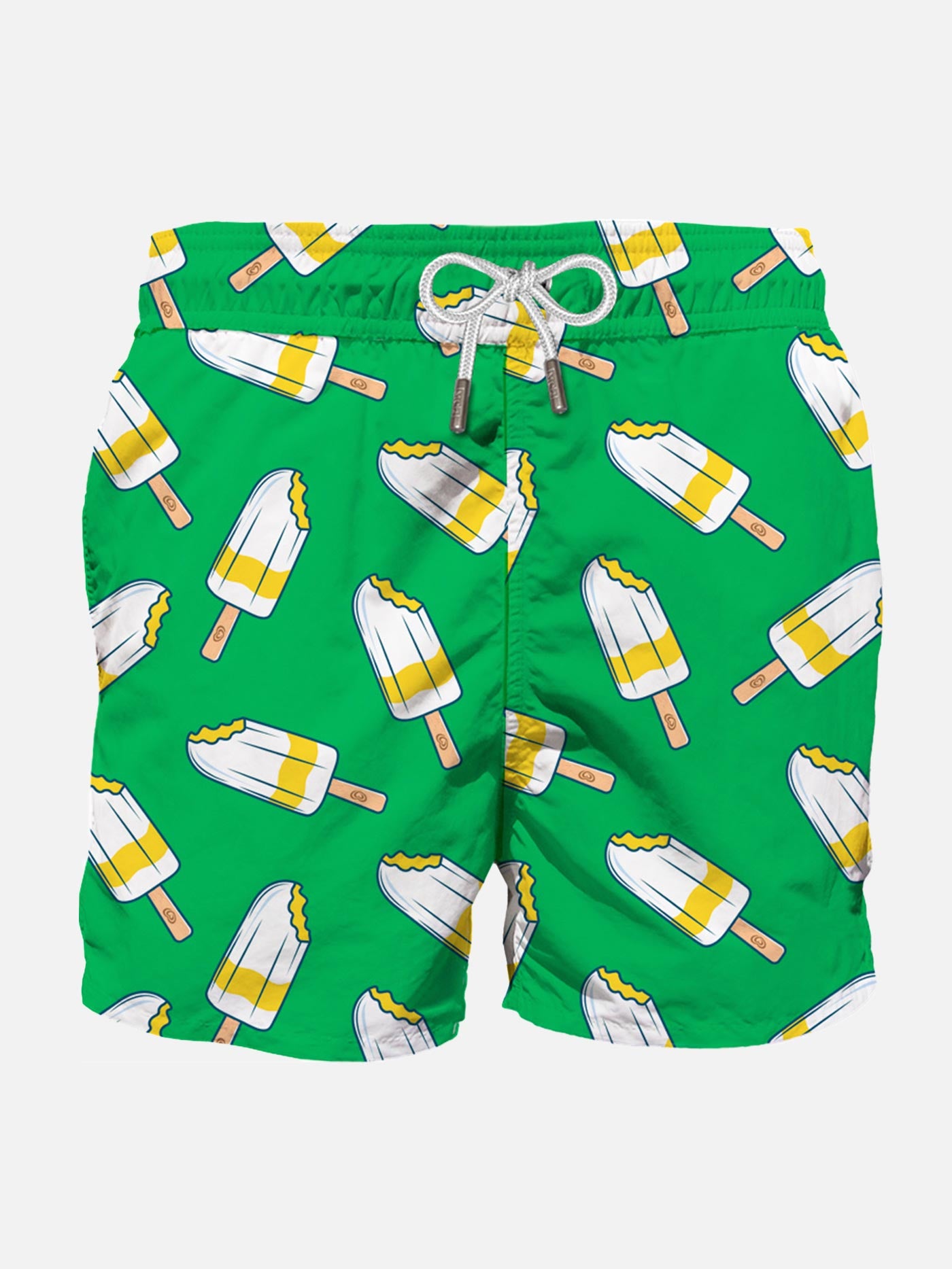 Man classic swim shorts with Lemonissimo print | Algida® Special Editi ...