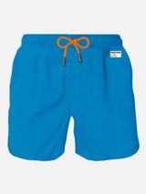 Man lightweight fabric bluette swim-shorts Lighting Pantone | PANTONE SPECIAL EDITION