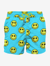 Palm smile mid-length swim shorts