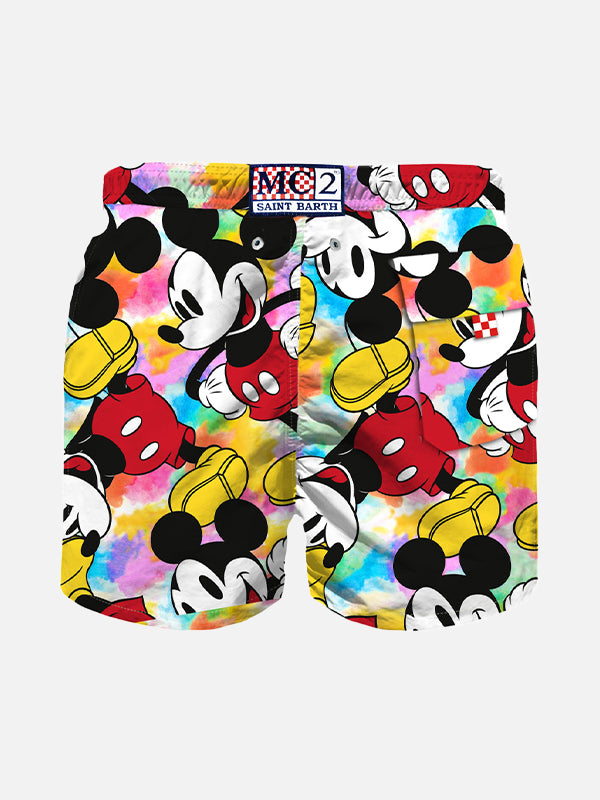 Boy swim short with Mickey Mouse print | ©DISNEY SPECIAL EDITION