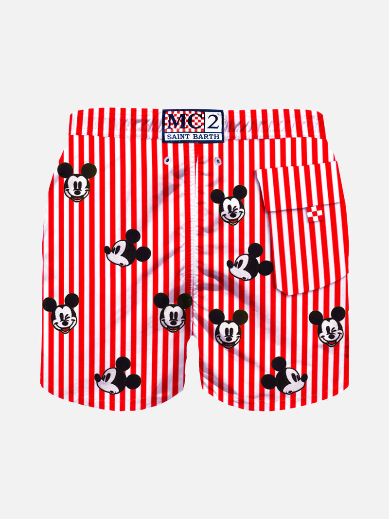 Boy swim shorts with Mickey Mouse embroidery | ©DISNEY SPECIAL EDITION