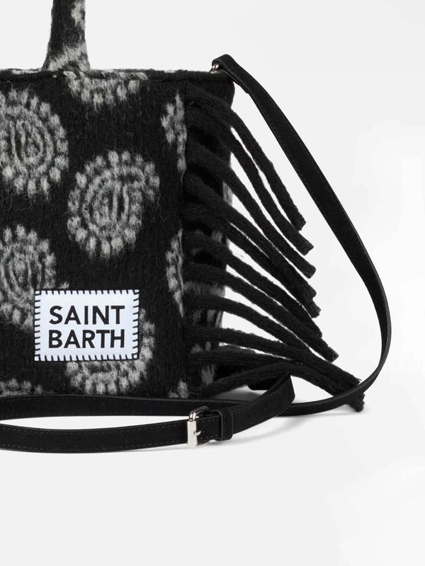 Colette blanket handbag with bandanna print