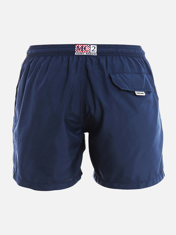 Man navy blue swim shorts | PANTONE™ SPECIAL EDITION