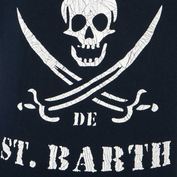 T-shirt da bambino con stampa pirata