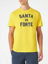 Santa vs Forte printed man t-shirt